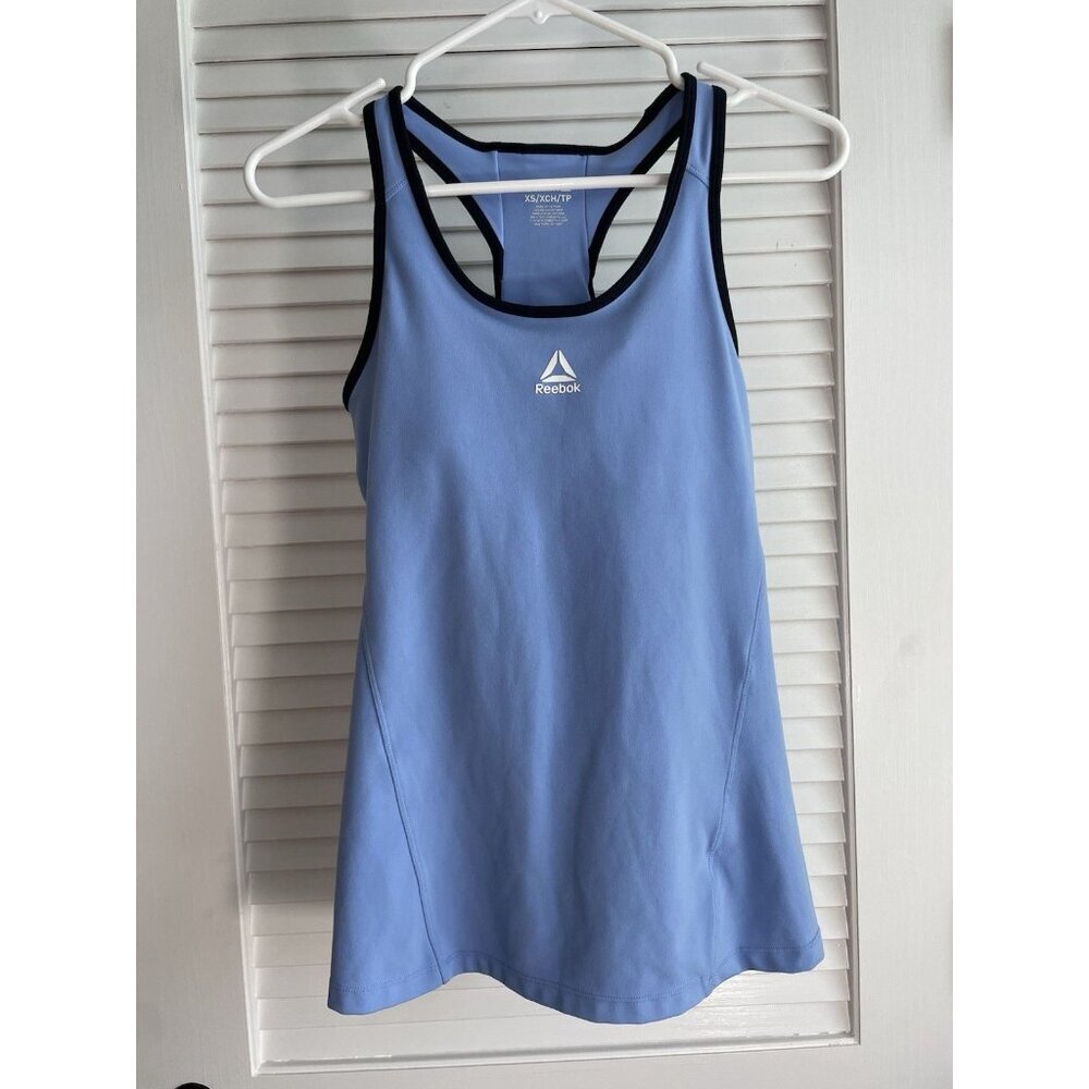 Reebok Bra Cup Tank Cornflower Blue Size S